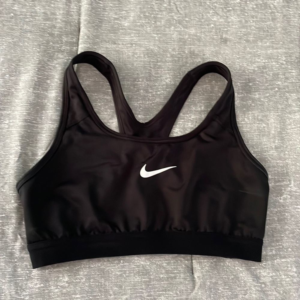 Nike black sports bra